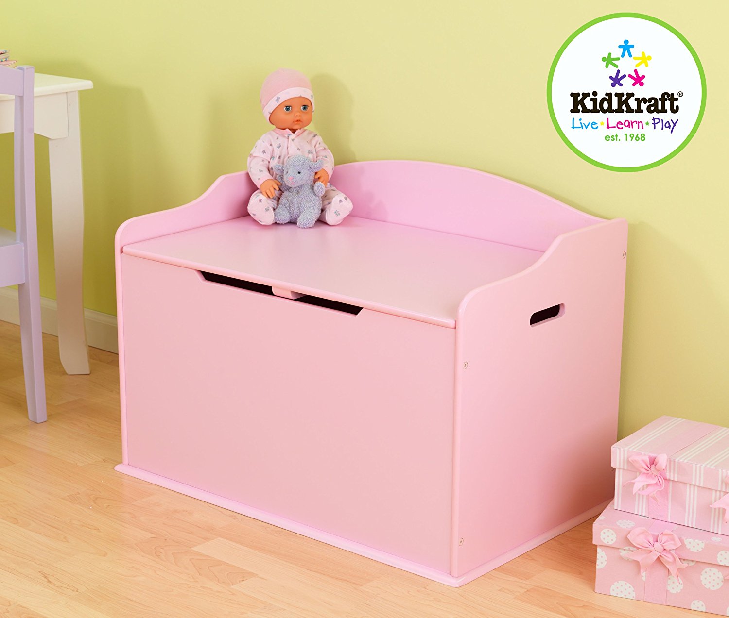Ящик для хранения Austin Toy Box Pink, розовый  